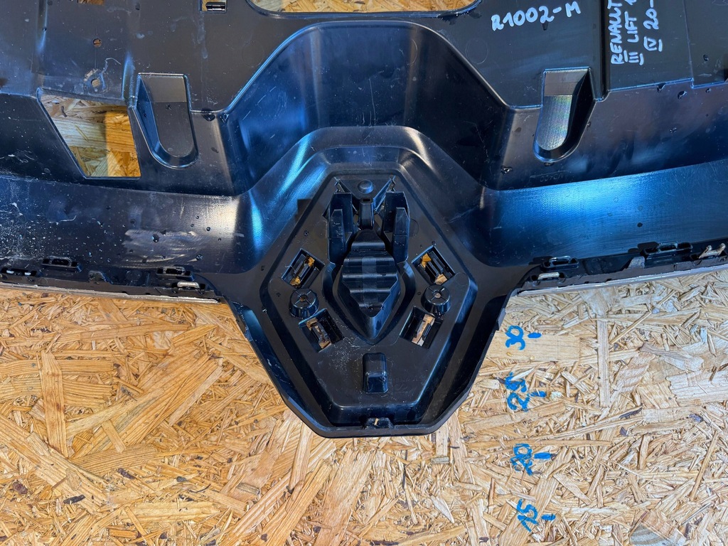 фото №9, Renault master iii 3 lift 19- решётка радиатора решётка радиатора молдинг средняя бампера перед