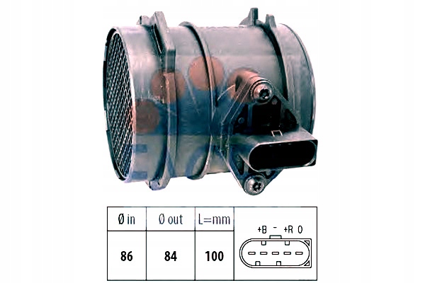 фото №2, Facet витратомір повітря audi