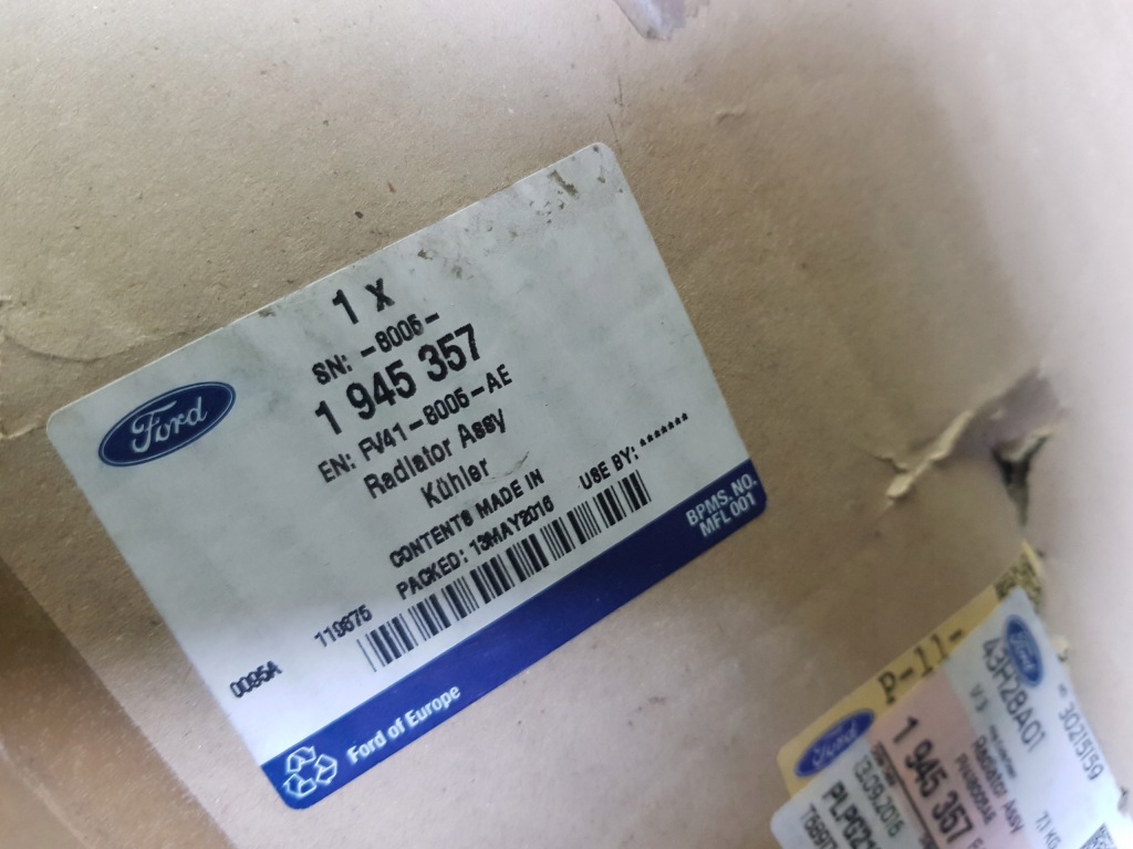 Радиатор воды жидкость ford kuga fv41-8005-ae 13 в Украине