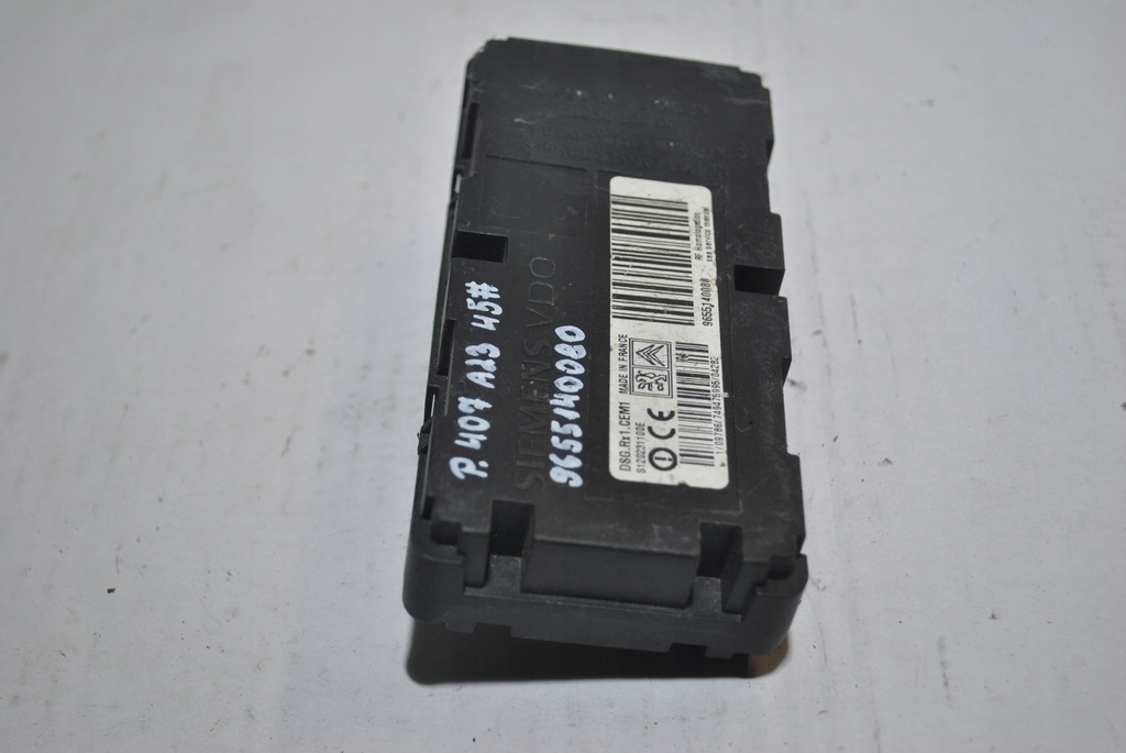 фото №6, Модуль давления шин peugeot 407 9655140080