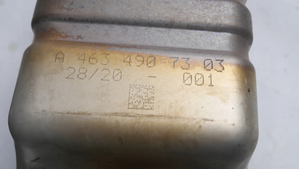 Купити Merecedes g-klasa amg 6,3 tułmik вихлоп лівий правий a4634907303