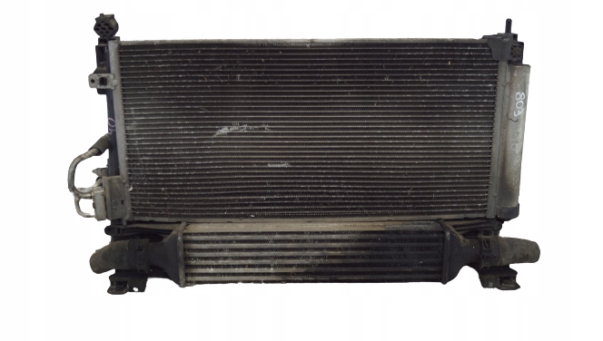 фото №1, Opel corsa d комплект радиатор вентилятор 1.3 cdti