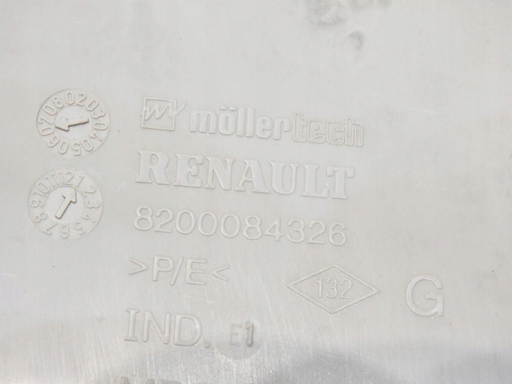 фото №6, Защита стойка b левая renault scenic ii lift 8200084326