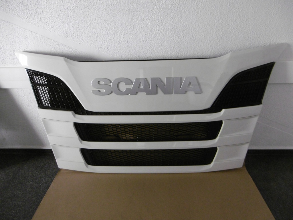 фото №1, Капот решётка радиатора scania r s
