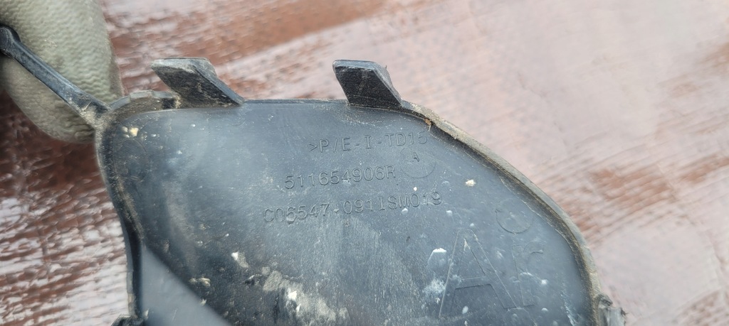 фото №4, Заглушка фаркоп бампера задняя renault captur i // 967