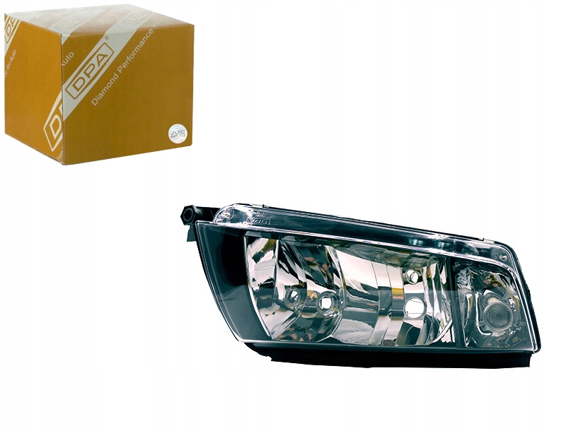 фото №15, Лампа фара правий skoda fabia i 99-08 6y