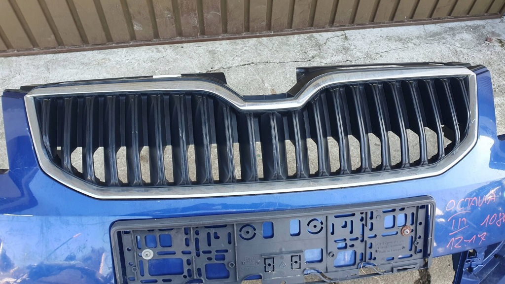фото №8, Skoda octavia 3 iii 5e 12-17 бампер передний перед €