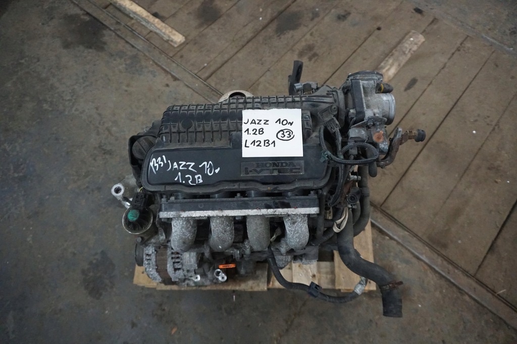 фото №10, Honda jazz iii двигатель 1.3b l12b1 блок головка nr.10