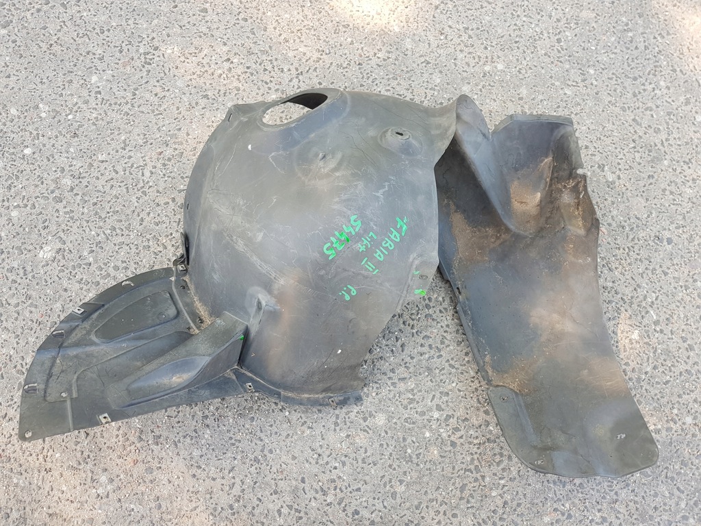 фото №1, Подкрылок skoda fabia ii lift '11-15 оригинал