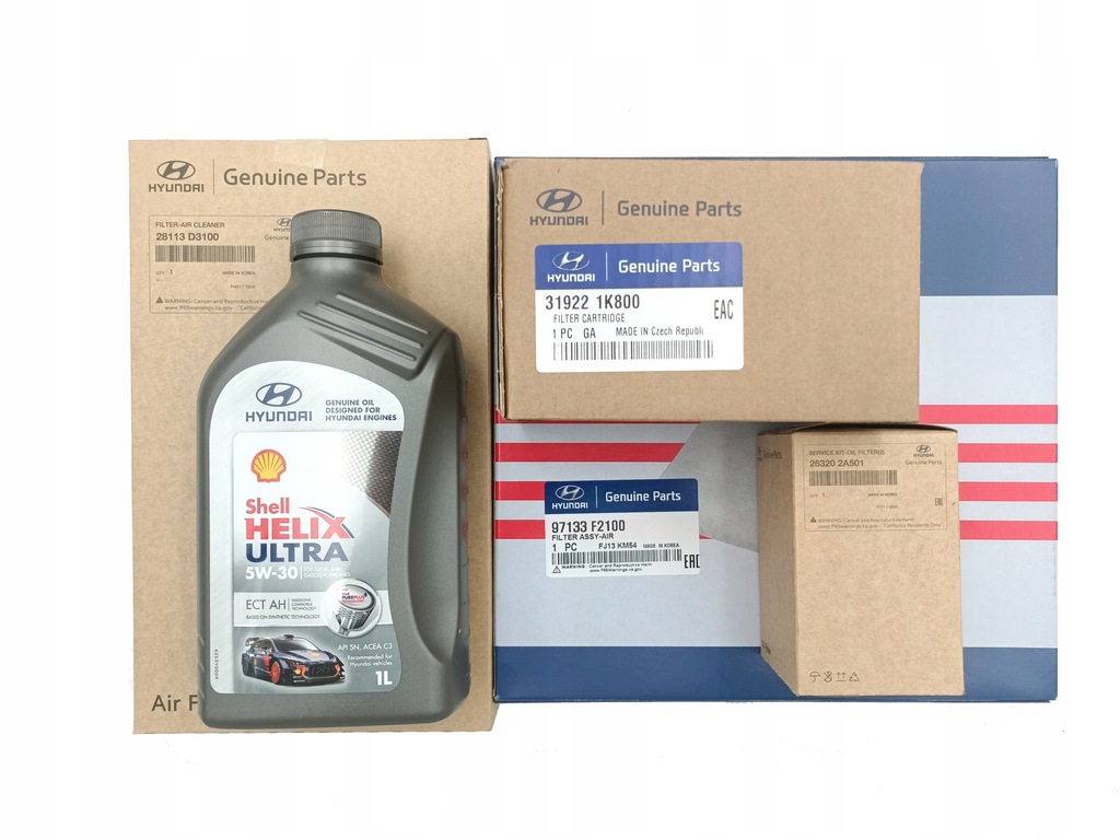 фото №1, Набір фільтрів з масло hyundai tucson 1,7 crdi