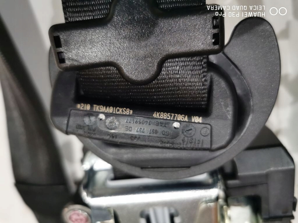 фото №5, Audi a6 c8 / a7 c8 ремені безпеки перед комплект передні