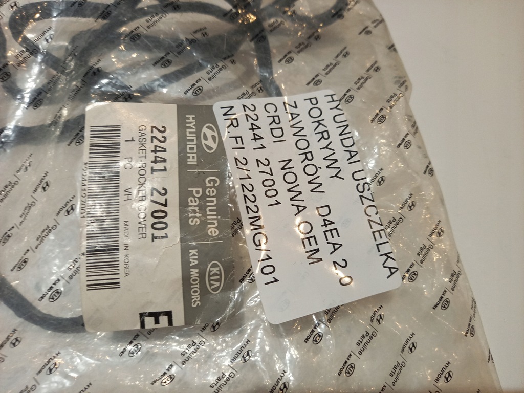 фото №9, Hyundai kia 2.0 crdi прокладка крышки клапанов oem