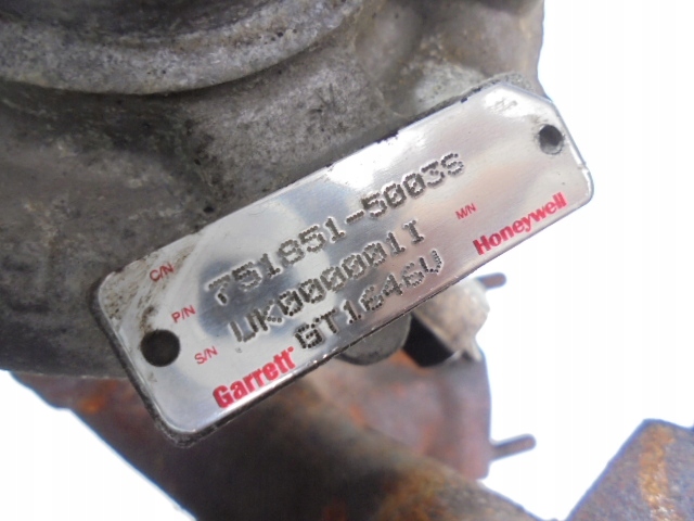 фото №8, Skoda octavia ii турбонагнетатель 751851-5003s 1,9tdi