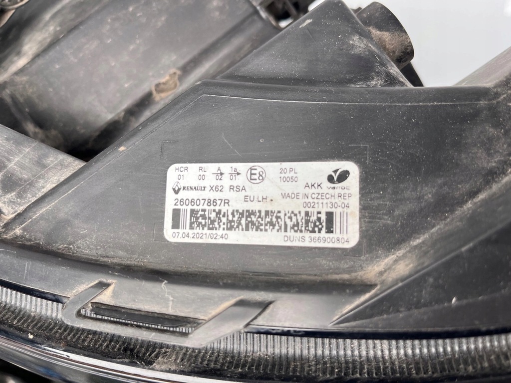 фото №6, Фара лампа левая renault master iv led