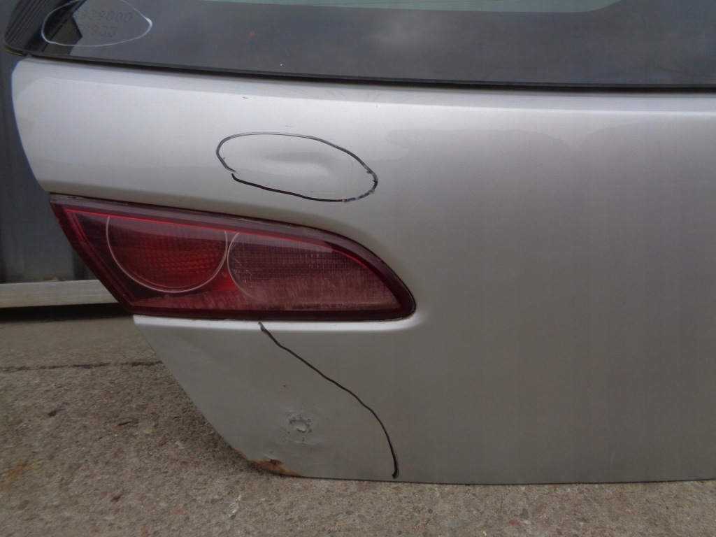Крышка багажника задняя alfa romeo 159 универсал 2006r. as2 kod 565/a с Разборки