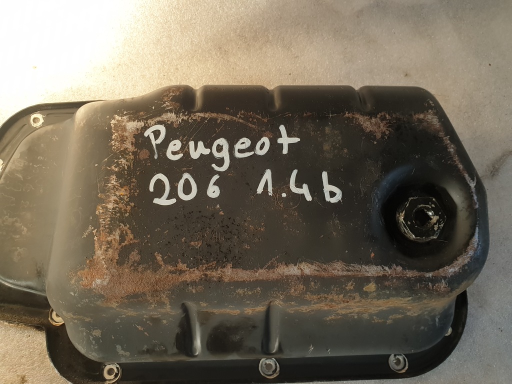 фото №5, Поддон масляная peugeot 206 1.4 b