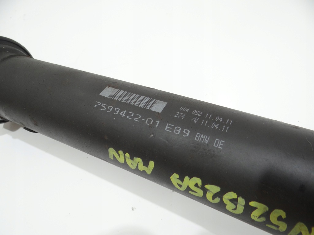 фото №7, Wał привідний bmw z4 e89 n52b25a 7599422 механічна коробка передач 14701230