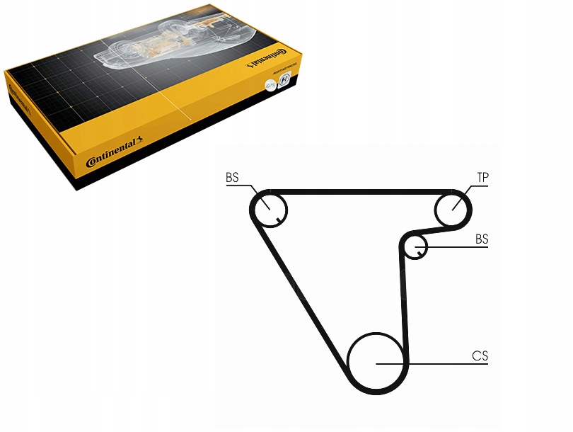 фото №1, Continental ctam ремінь вала балансувального 97 alfa romeo 155 fiat coupe