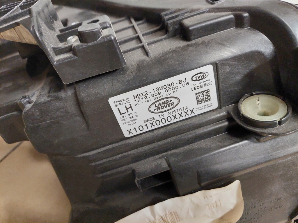 фото №2, Land rover range rover sport full led ліва