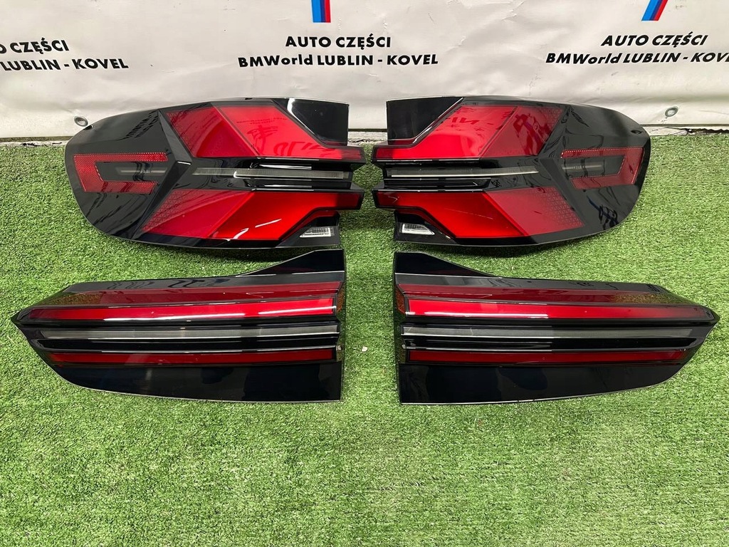 фото №12, Bmw hybrid g05 lci lift kompletny задняя лампы крышка багажника борт m набор цвет c4p