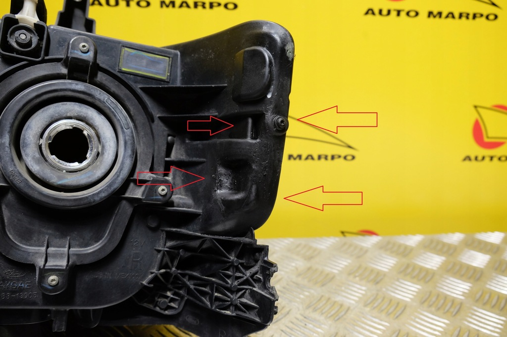 фото №13, Ford flex 2013- фара лампа перед обычная правая usa