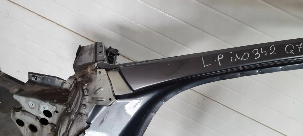 фото №10, Q7 4m ii sq7 поріг обшивка поріг блок двигуна лівий чверть ліва lz7s