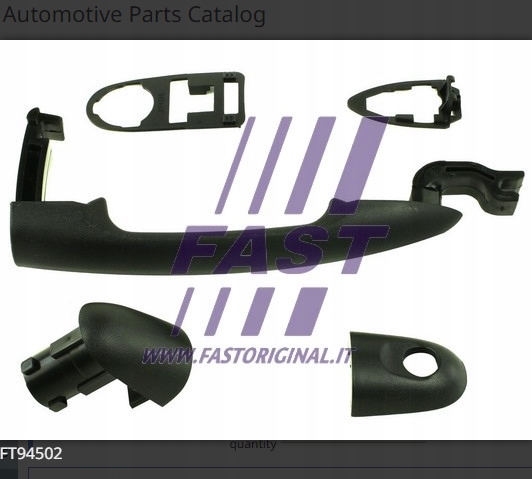 фото №2, Ручка наружный renault kangoo ii 08 перед + bok + задняя l/p