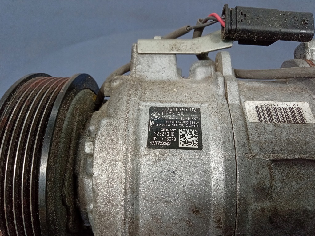 фото №7, Bmw 2 f44 1 f40 b38 b48 компрессор кондиционер 7948797