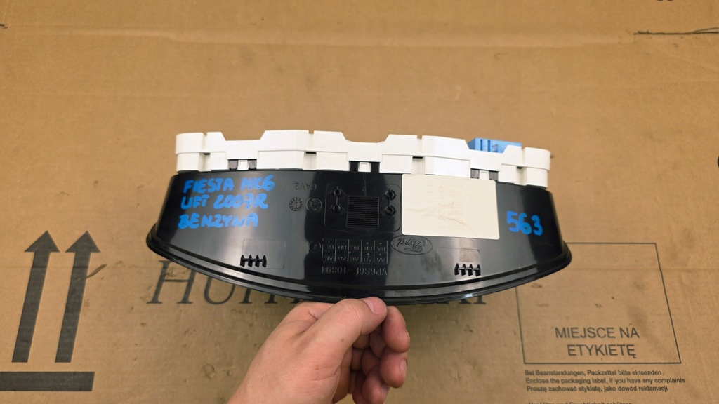 фото №12, Fiesta mk6 v lift 2006 - 2008 r. fusion 06-12 fl счетчик приборы 07r бензин