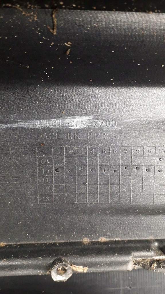 фото №11, Бампер honda cr-v iii lift 09-12 задня задній pdc