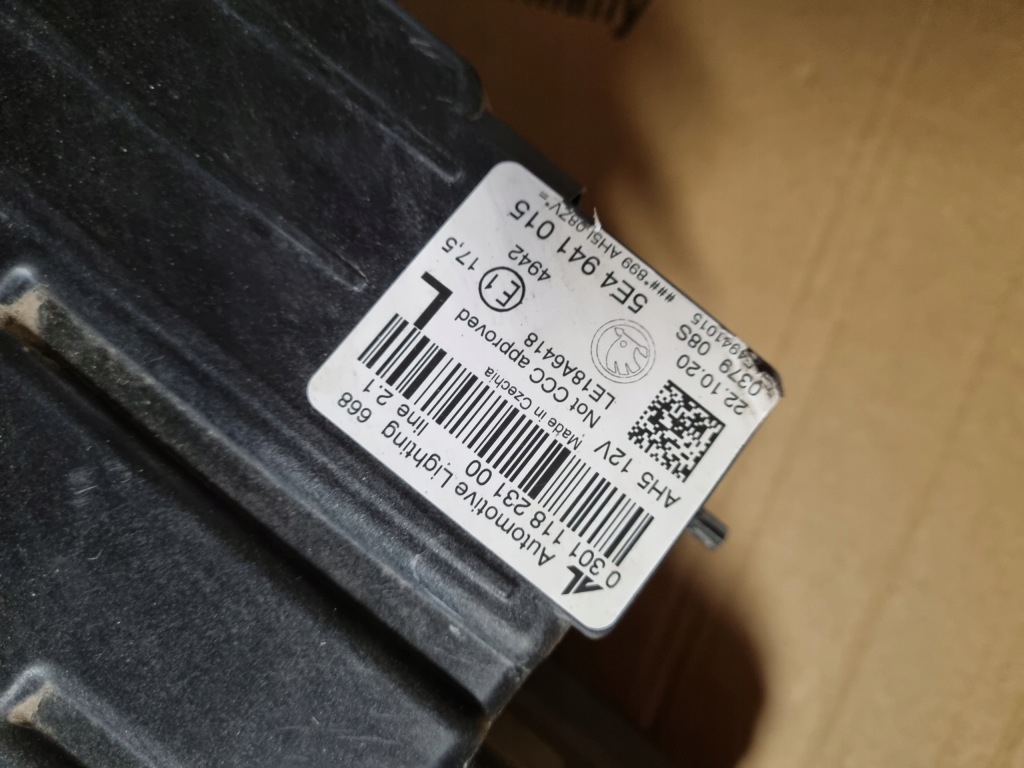 фото №6, Skoda octavia iv full led лампа левая перед