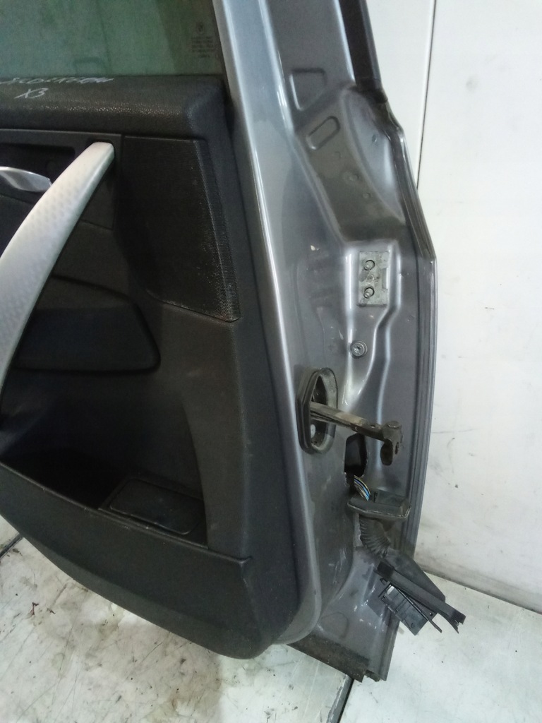 фото №9, I146 двері лівий задня bmw x3 e83 silbergrau