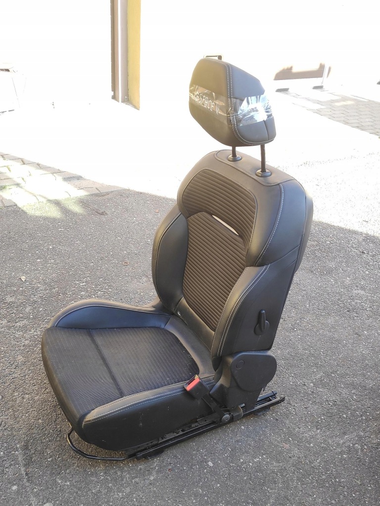 фото №2, Сиденье правый перед передний пассажира полукожа renault espace v