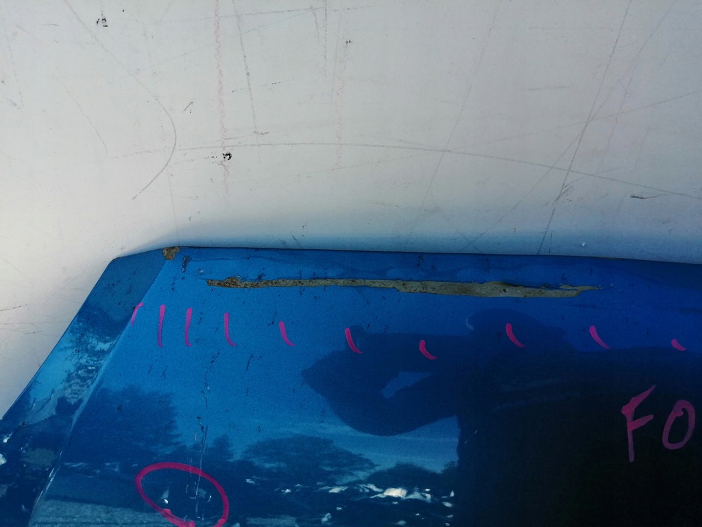 фото №6, Ford focus mk2 04-07 капот кришка двигуна