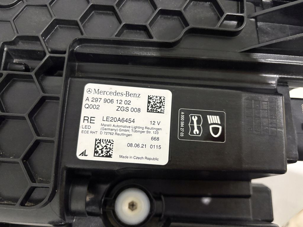 фото №12, Mercedes eqs w297 лампа правий перед full led a2979061202