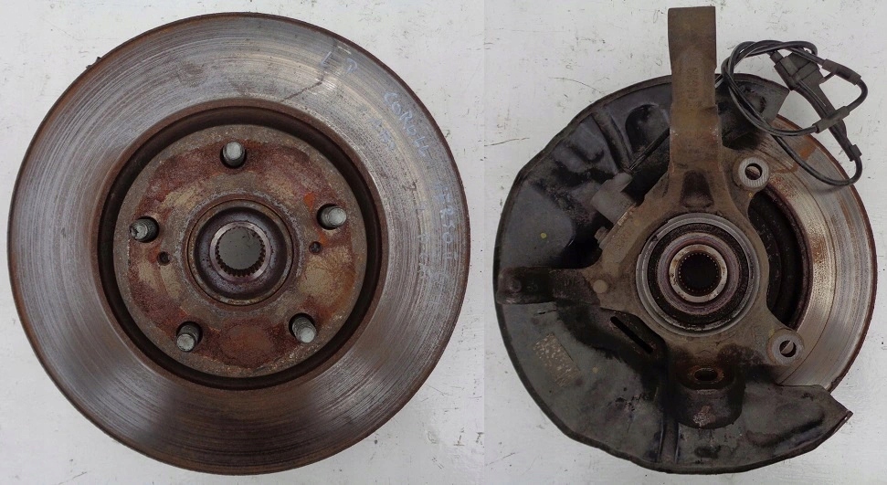 фото №1, Toyota corolla verso ii 2.2 поворотний кулак ліва перед