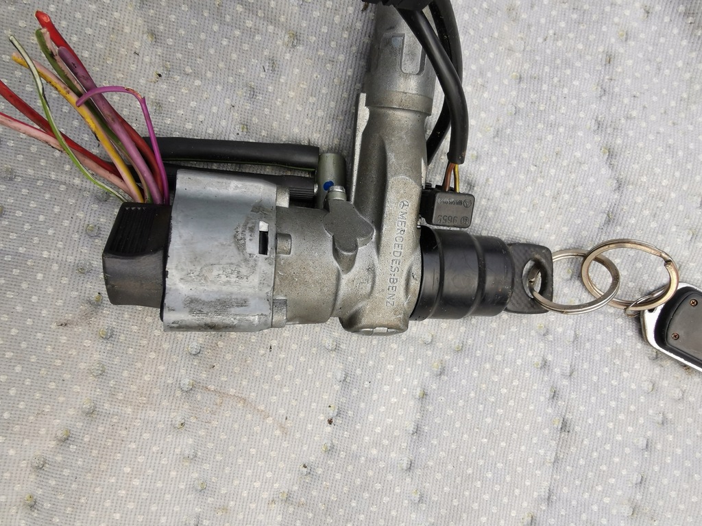 фото №5, Замок зажигания ключ mercedes 124 w124 2.0 3,0 2,5 дизель 2,0d 2,5d 3,0d 2,5td