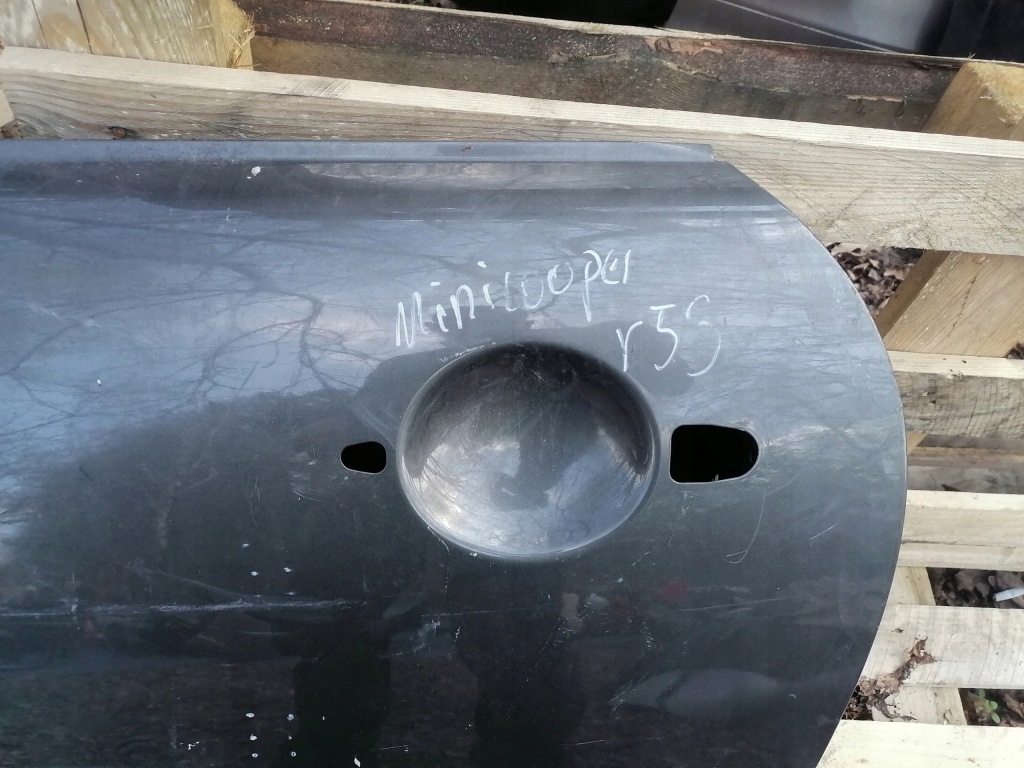 фото №2, Дверь левый перед mini cooper r50 r53 dark silver