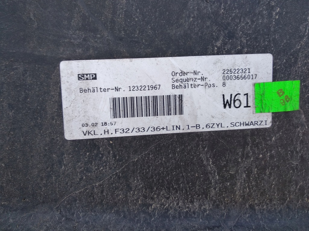 фото №9, Bmw 4 f32 f33 f36 бампер задній задня