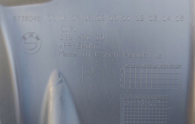 фото №13, Підкрилок правий перед праве org bmw 4 g26 gran coupe