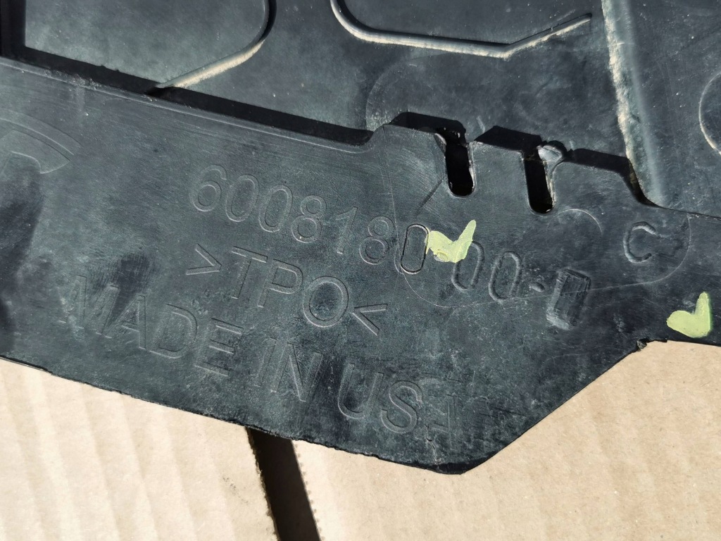 Купити Tesla model s 12-16 плита захист задня pod бампер задня 6008180-00-e