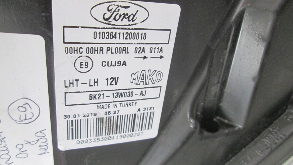 фото №10, Лампа фара левый transit custom оригинал