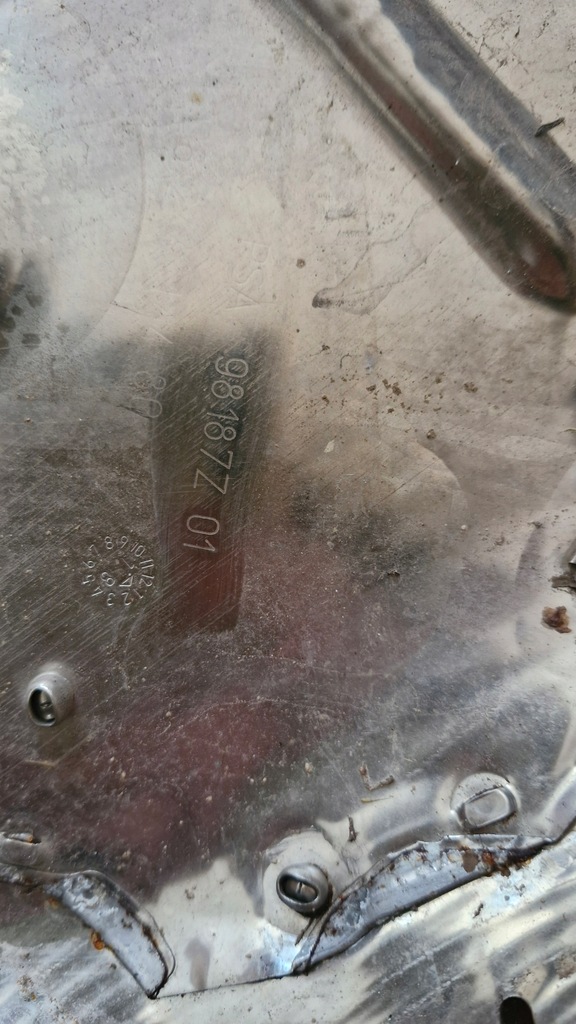 фото №6, Защита тепловая катализатора citroen ds7 1,6 бензин