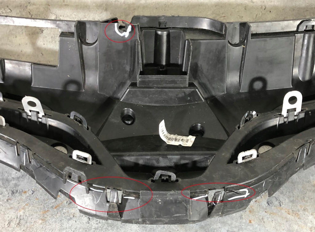 фото №15, Renault kangoo ii 2 lift 13-19 решітка радіатора решітка радіатора решітка радіатора передня