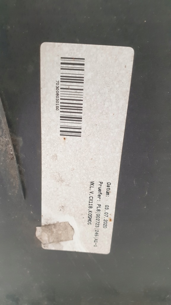 фото №8, Mercedes cla w118 c118 19- бампер перед передний