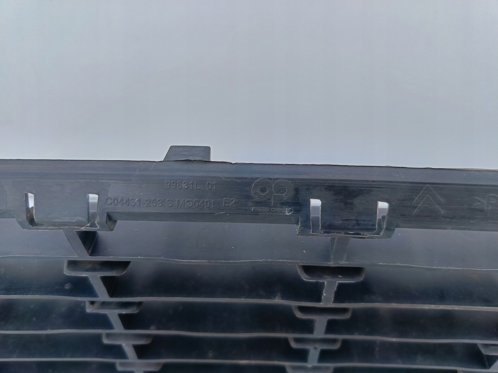 фото №13, Citroen c3 picasso 08- решітка решітка радіатора решітка радіатора бампера передній 9681801377