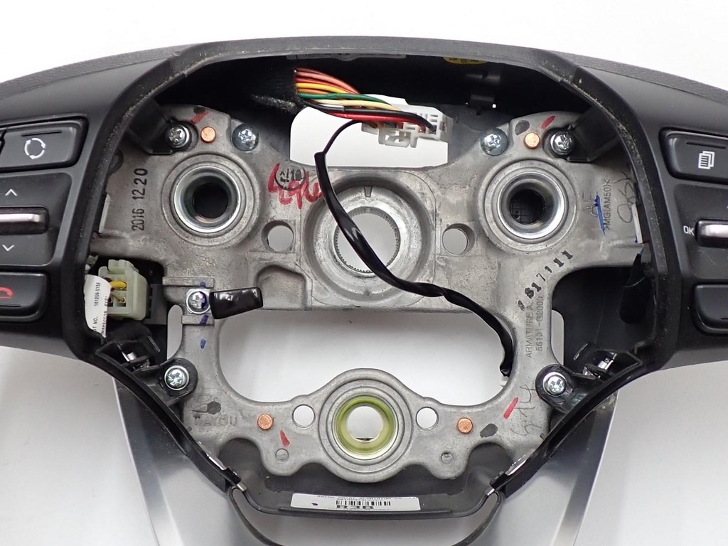 фото №7, Повітропровід мультифункція шкіра пелюстки перемикання hyundai ioniq electric 17r