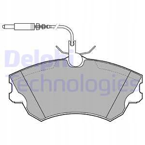 фото №2, Гальмівні колодки гальмівні перед renault espace iii 1.9 dti