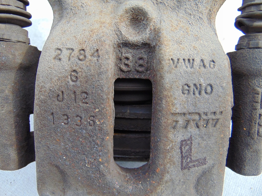 фото №7, Суппорт тормозной левый задняя задний vw caddy 4 iv 15r- europa