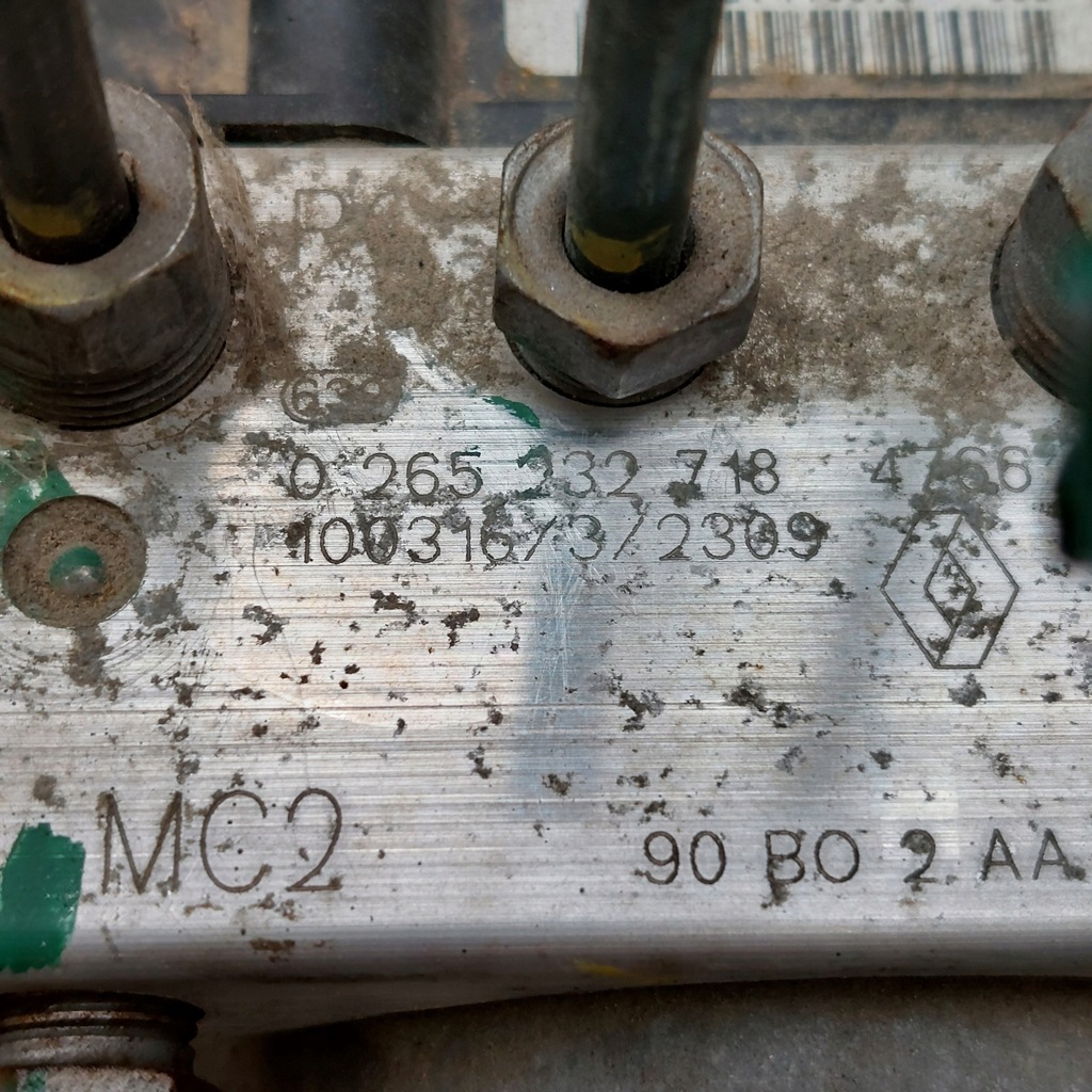 фото №12, Dacia sandero logan насос гальмівна abs 0265232718